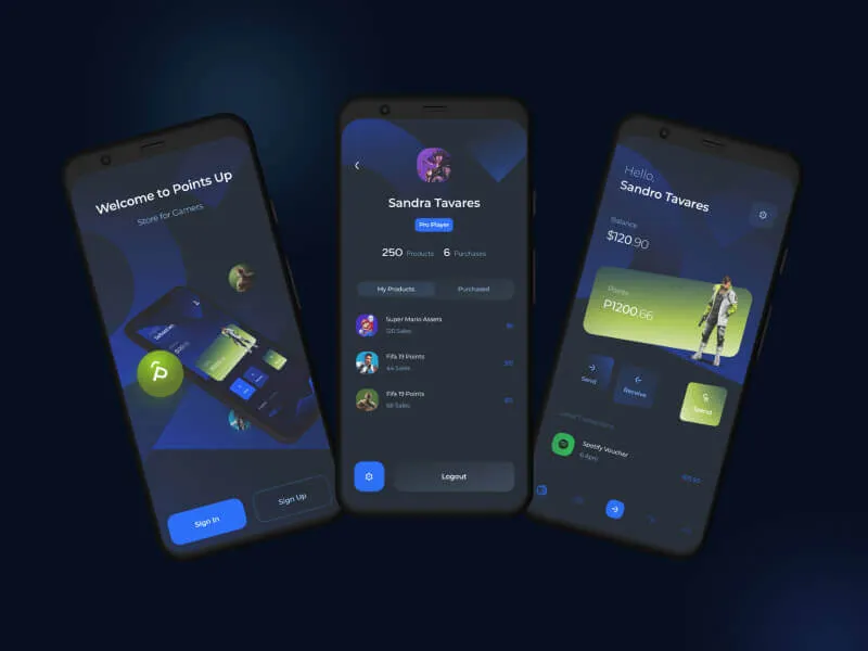 Mobile Application UI & Interaction Design