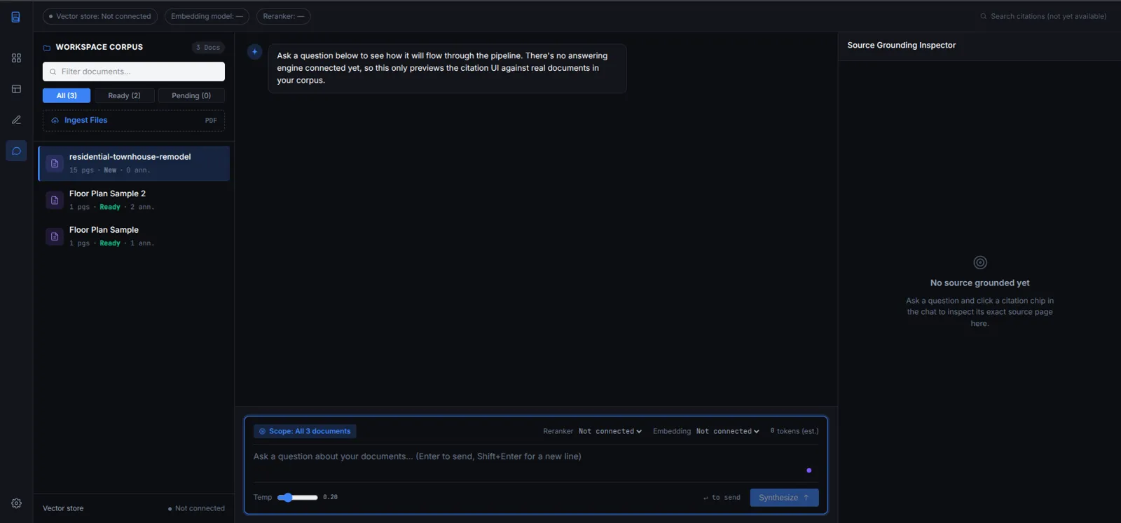 docciter: Citation UI preview
